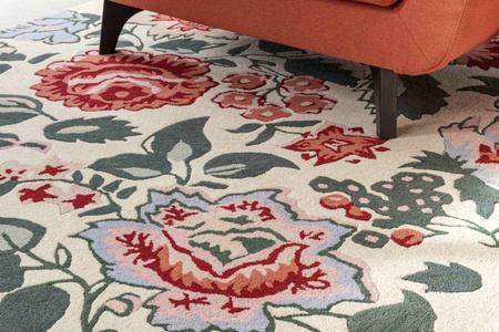 Dywan Laura Ashley Wendling Floral Poppy Red 083100