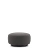 K-Waiting Bouclé pouf Grey