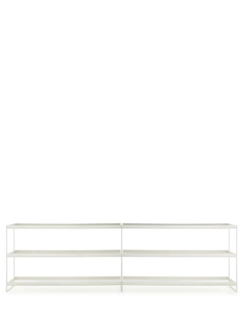 Trays 240 cm x 40 cm Regał Biały