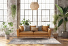 Carpet Decor Ives Warm Blue