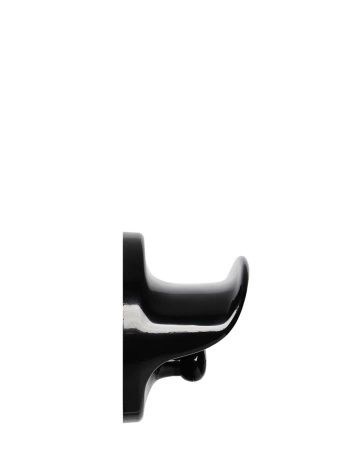 Wall Clothes Hook (2 pieces) Black