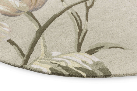 Dywan Laura Ashley Gosford Natural / Sage Green ROUND 081307