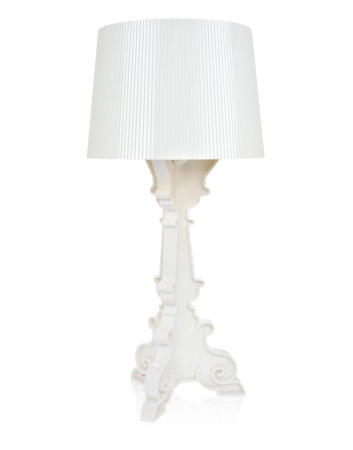 Bourgie White and Gold Table Lamp