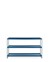 Trays 140 cm x 40 cm Regał Niebieski