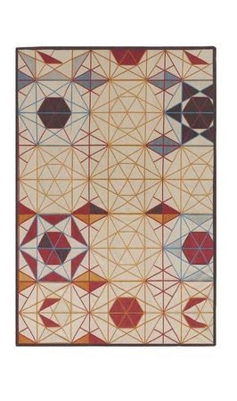 Gan Kilim Hexa Orange Carpet