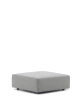 Plastics Outdoor Puff Gray