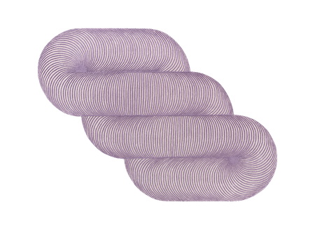Gan Giro Lilac rug 264 x 363
