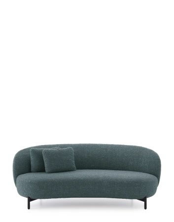 Lunam Curly Sofa Petrol