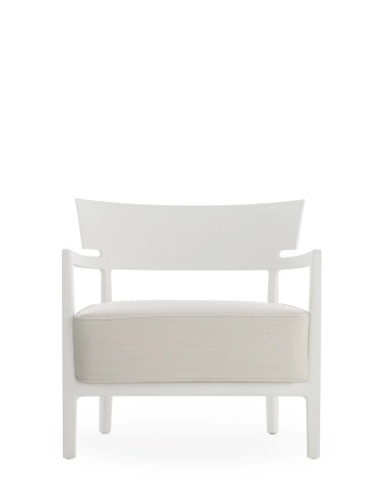 Cara Mat Outdoor Fotel Biały Biały
