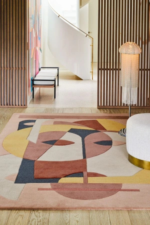 Toulemonde Bochart Aduma Terracotta Carpet