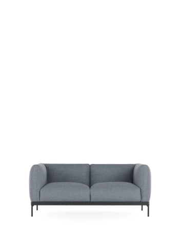 Asia Two-Seater Sofa (Panamino) Blue