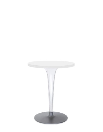 Top Round Outdoor Table White