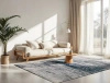 Louis de Poortere Mad Men Griff Bronx Azurite rug 8421