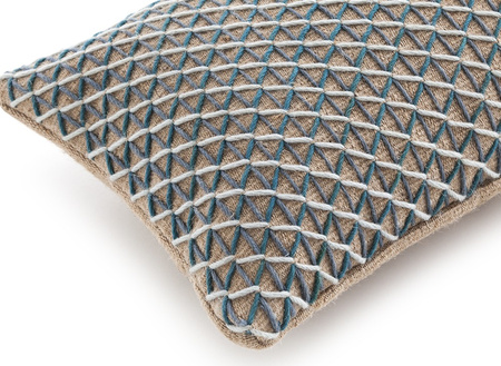 Gan Raw Blue Pillow