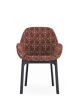 Clap Rubelli Armchair Black Brown