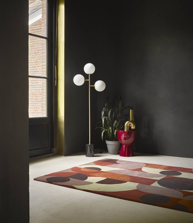 Brink&Campman Red Pale Green Carpet 095203