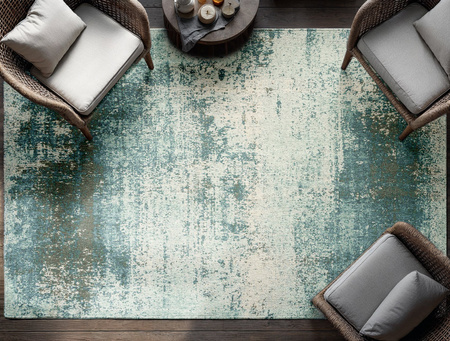 Louis de Poortere Mad Men Virgin Land Neptune rug 9656