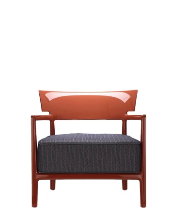  Cara Outdoor Fotel Rdzawy Niebieski-Pomarańczowy