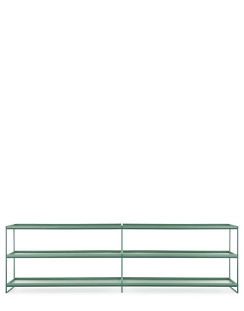 Trays 240 cm x 40 cm Regał Zielony