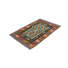 Wool kilim afghan rug multicolored 100021 125x86