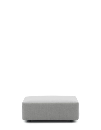 Plastics Outdoor Puff Gray