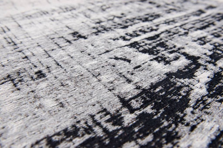 Louis de Poortere Mad Men Griff Metro Rug Black & White 8926