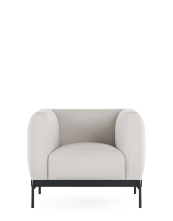 Asia Armchair (Cotone Plain) White
