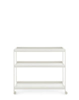 Trays 80 cm x 40 cm Wózek Biały