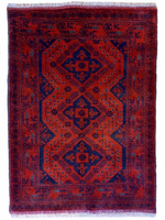 Afghan Khan Wool Carpet 081 x 122 119526