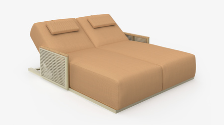 Leżanka Gandiablasco Bosc Double Chaise Lounge