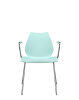 Maui Chair Chrome Light Blue