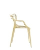 Masters Metal Chair Gold