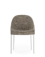 Eleganza Ela Chair White Light Brown