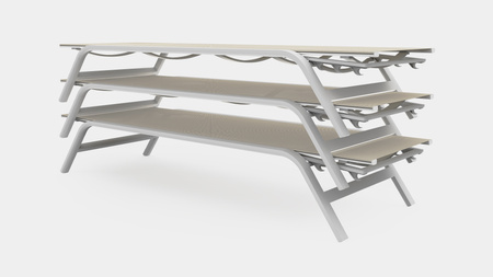 Gandiablasco Stack Chaise Lounger