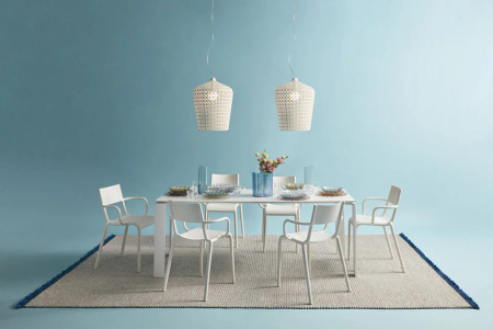 Kabuki Hanging Lamp Blue