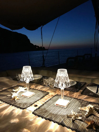 Battery Lamp Amber