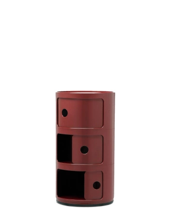 Componibili New Colors 3 Burgundowy