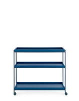 Trays 80 cm x 40 cm Wózek Niebieski