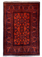 Afghan Khan Wool Rug 100 x 147 115637