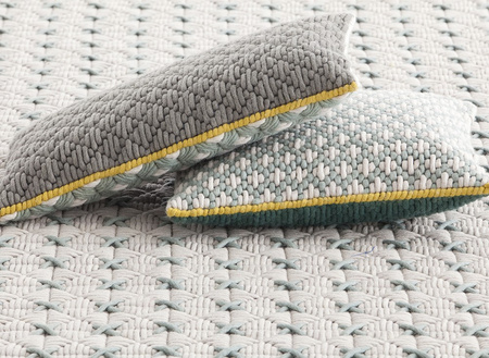Poduszka Gan Silai Celadon - Light Grey