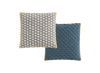 Poduszka Gan Silai Light Grey - Blue