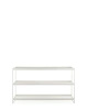 Trays 140 cm x 40 cm Bookcase White