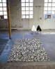 Nanimarquina Black on white Manuscrit carpet