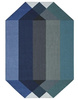 Gan Diamond Blue-Green Outdoor Carpet
