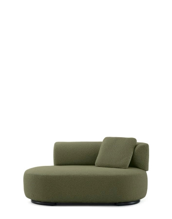K-Waiting Dormeuse Bouclé Lounger Green