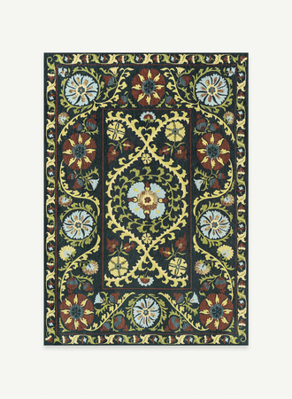 Louis de Poortere Suzani Bavaria rug 9729