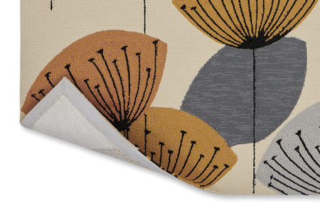 Dywan Sanderson Dandelion Clocks Ochre Silver 445803