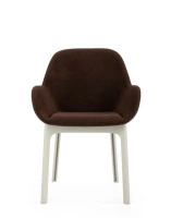 Clap Aquaclean Armchair White Brown