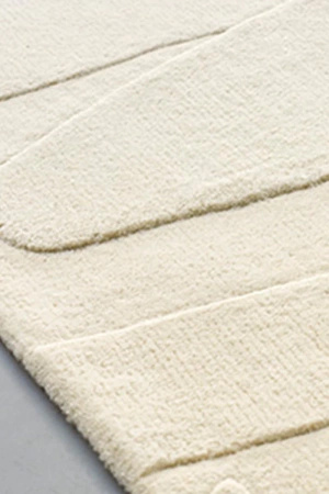 Toulemonde Bochart Collage Blanc carpet