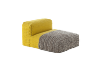 Kanapa Modułowa Gan Mangas Space Plait Yellow